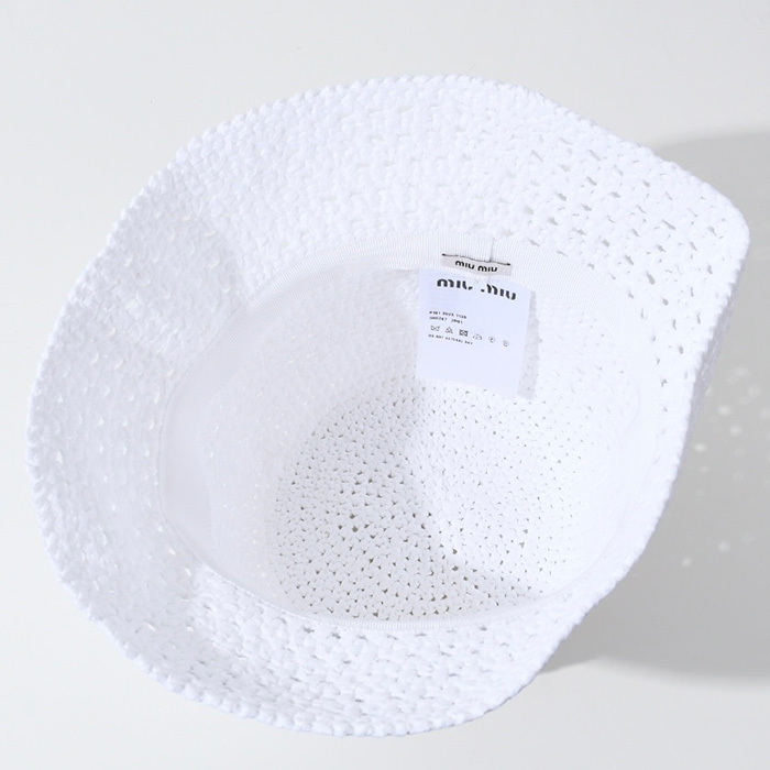 【国内即発】MIU MIU ラフィアハット
