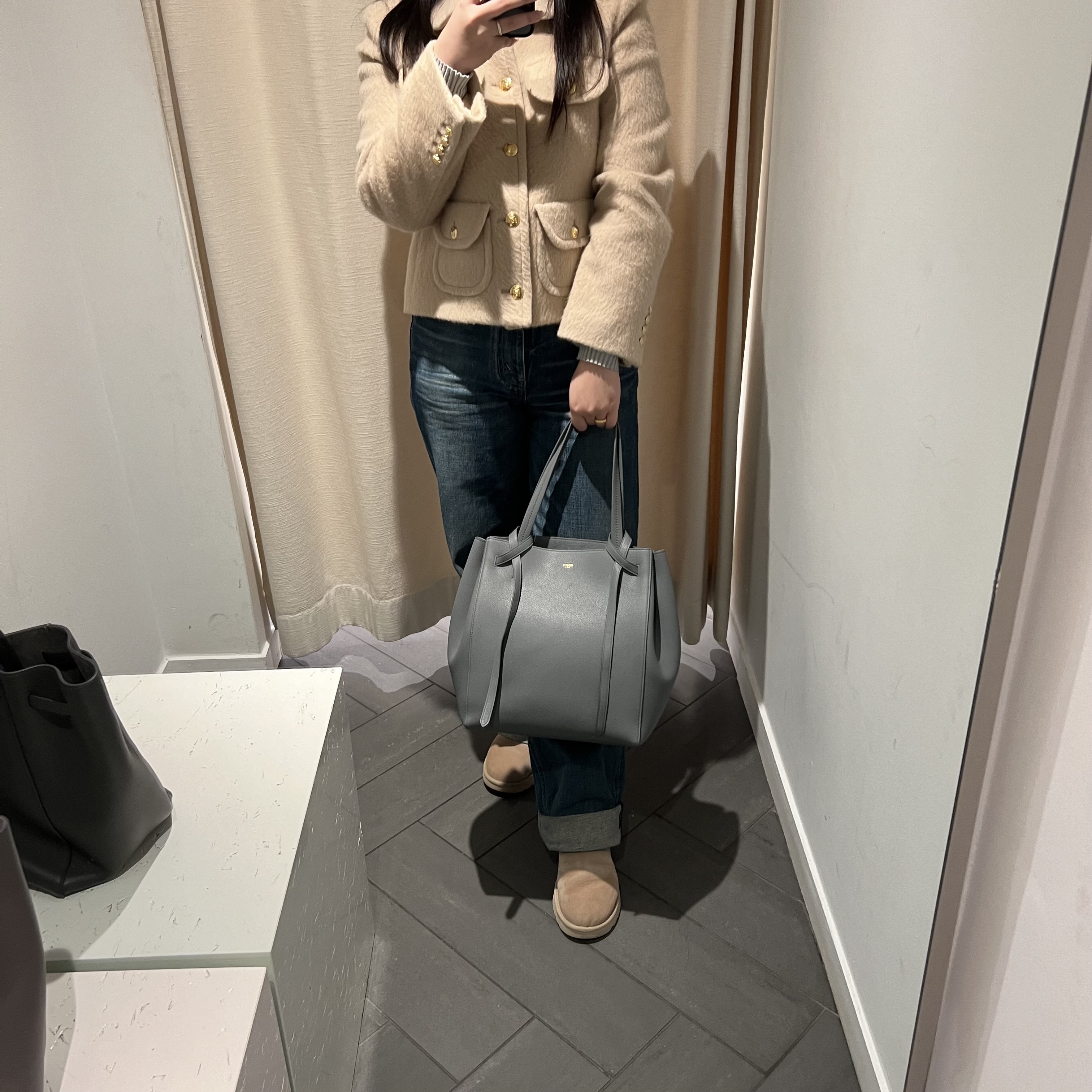 【CELINE直営】限定数セール！カバファントム スモール グレー系