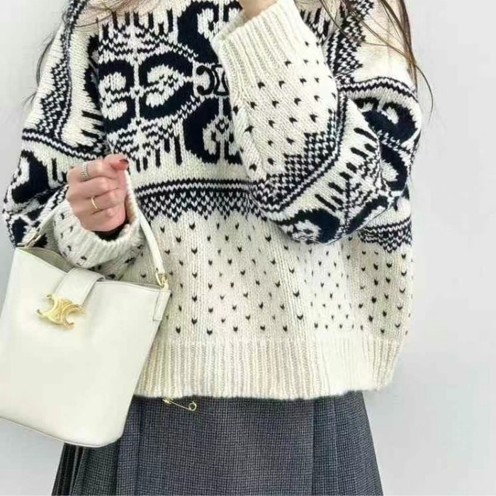 ★Celine★ミニ バケット ルイーズ/ スムースカーフスキン