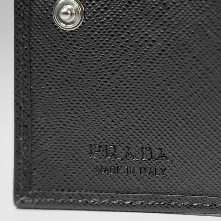 【新作】プラダ PRADA メンズ 2つ折り財布 TESSUTO SAFFIAN