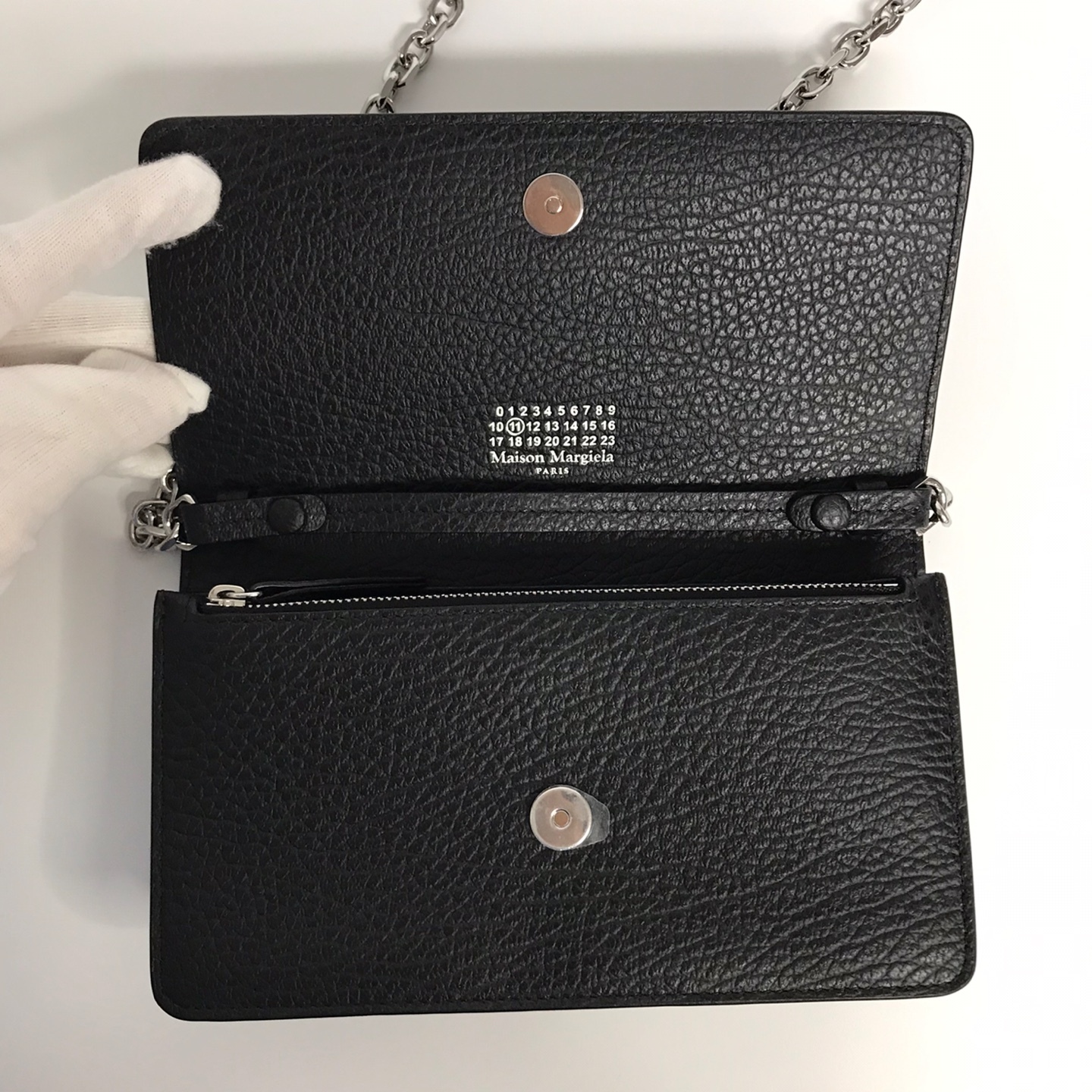 Maison Margiela ステッチチェーンショルダーバッグ・ポシェット