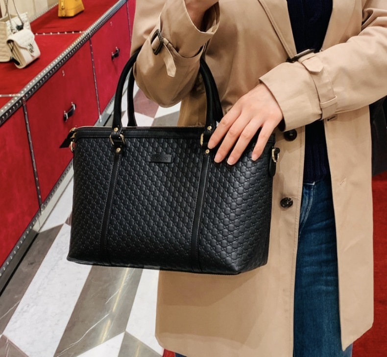 【VIPセール】GUCCI(グッチ) マイクログッチシマ ２WAYバッグ 449656