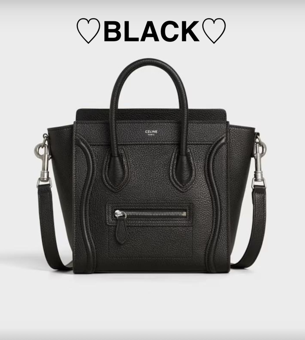 【CELINE】特別セール！ラゲージ ナノ ドラムカーフ 多色展開