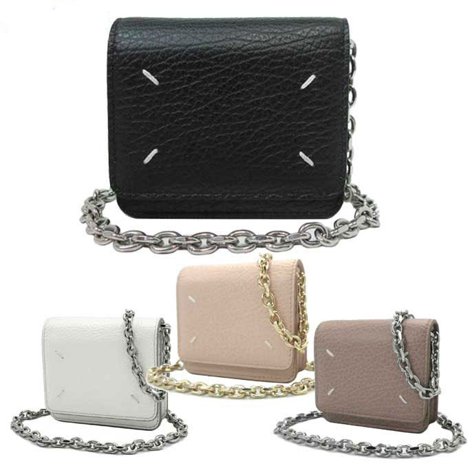 国内即送 Maison Margiela チェーンウォレット S56UI0148