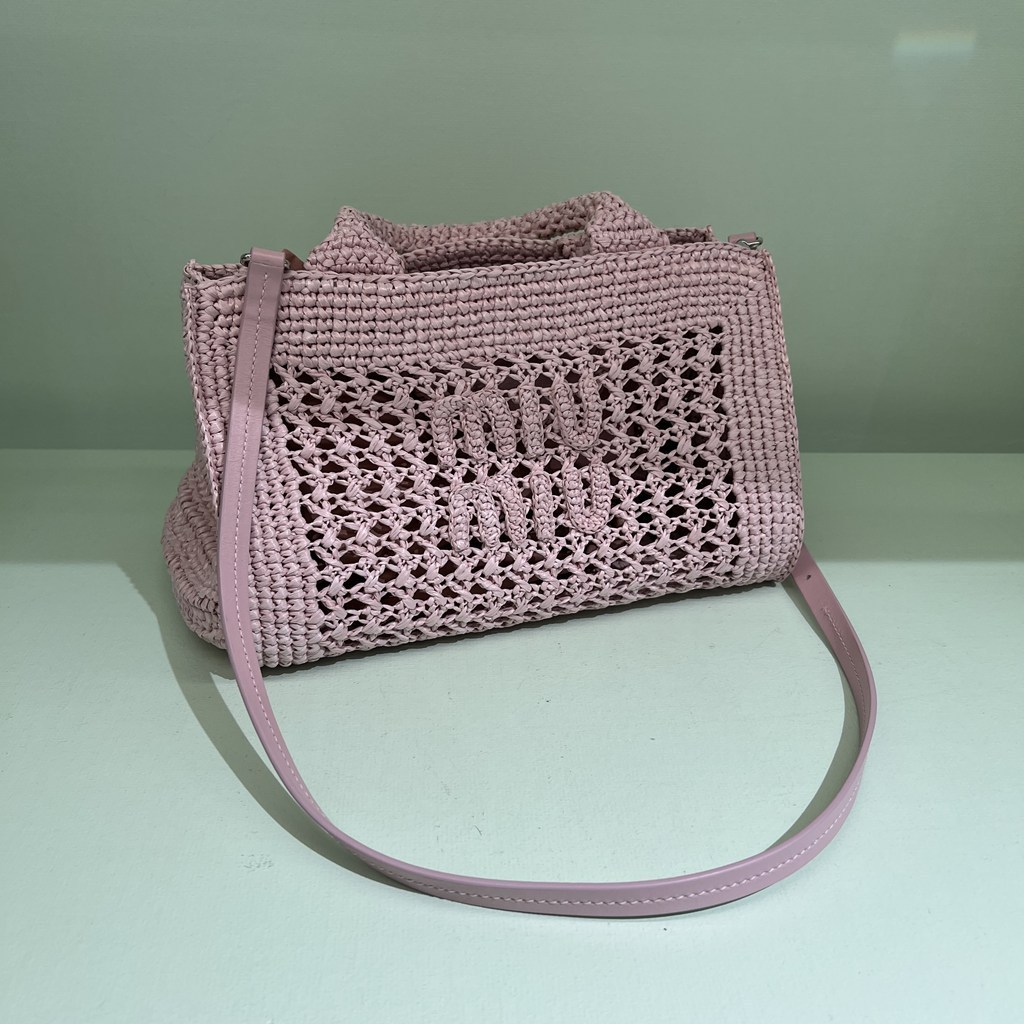 6万取引突破★UPS速達便利用！【MIUMIU】5BA219 2DO1_かごバッグ