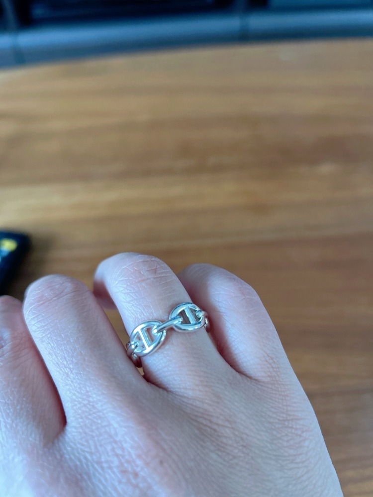 【入手困難】エルメス シェーヌダンクル アンシェネ リング PM