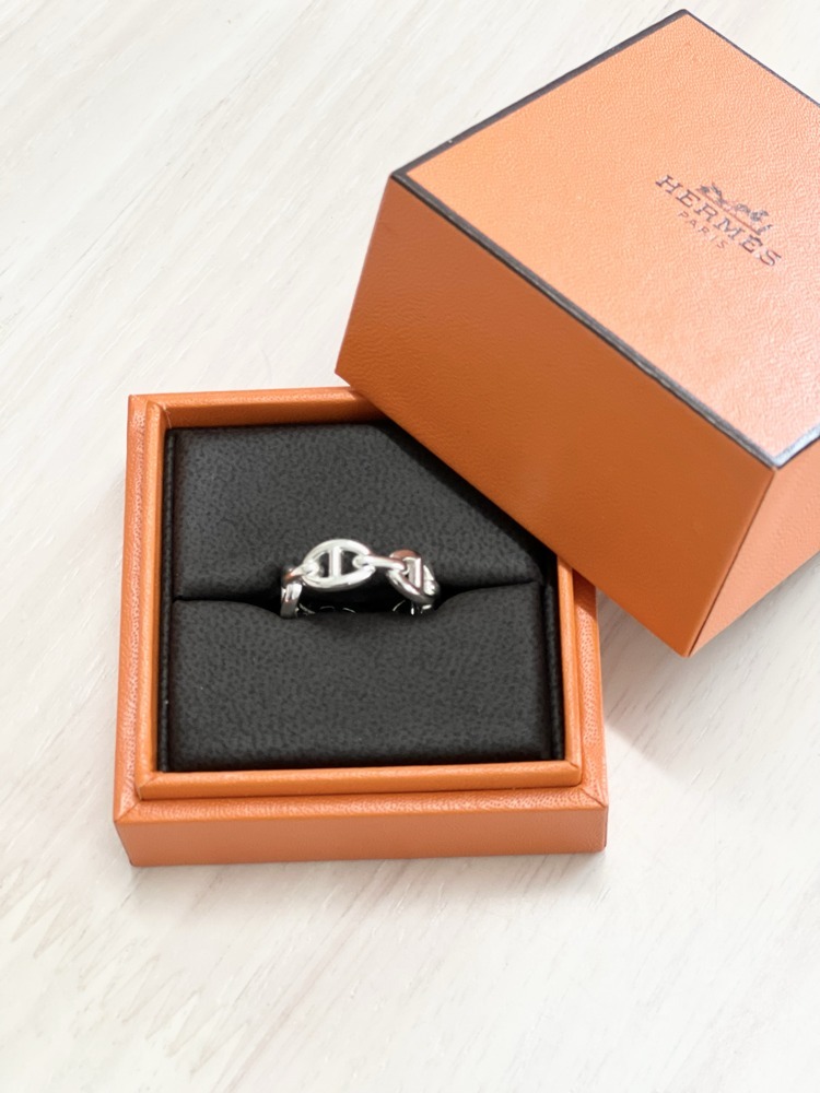 【入手困難】エルメス シェーヌダンクル アンシェネ リング PM