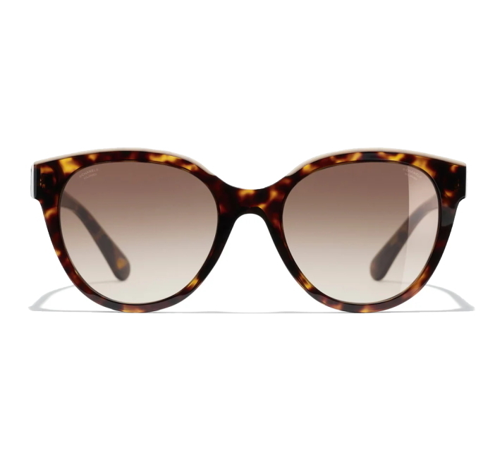 新作♡CHANEL 5414 ベージュロゴ サングラス【関税込】