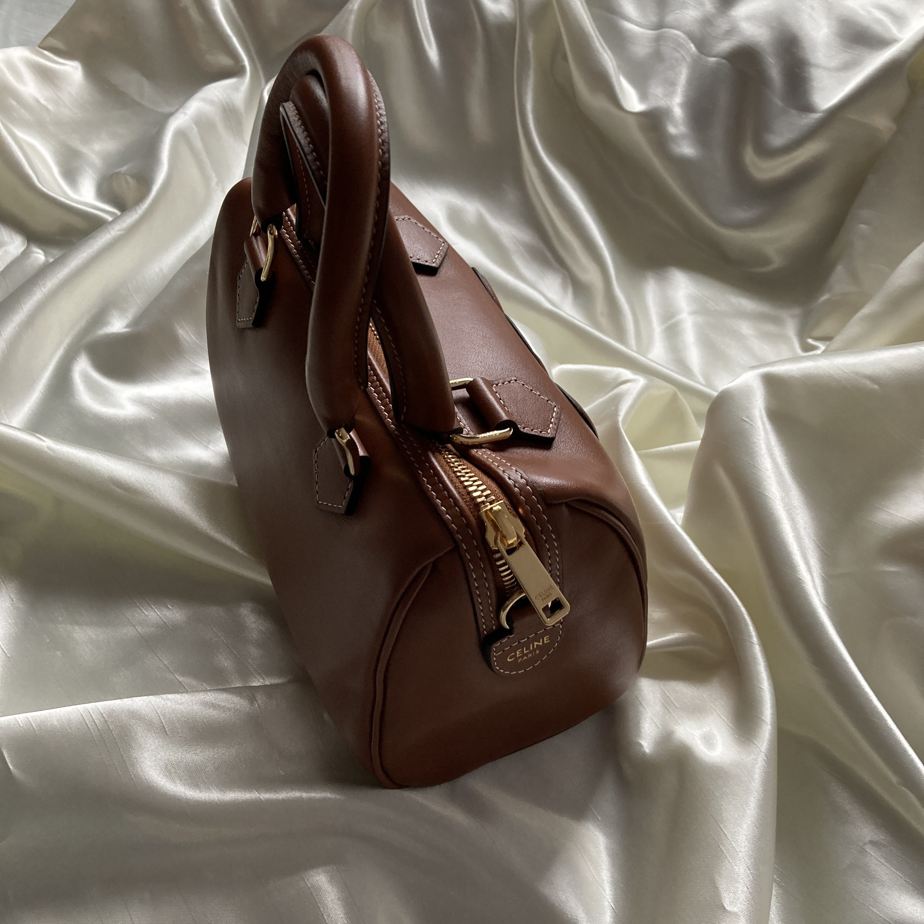 【CELINE】セリーヌ トリオンフ　スモール ボストンバッグ