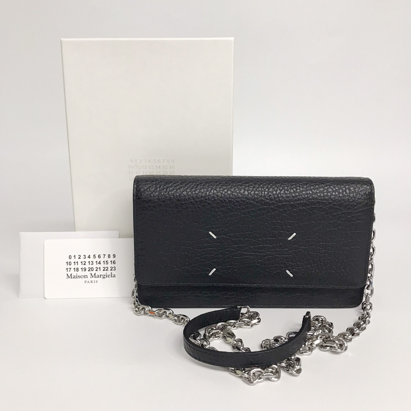 Maison Margiela ステッチチェーンショルダーバッグ・ポシェット