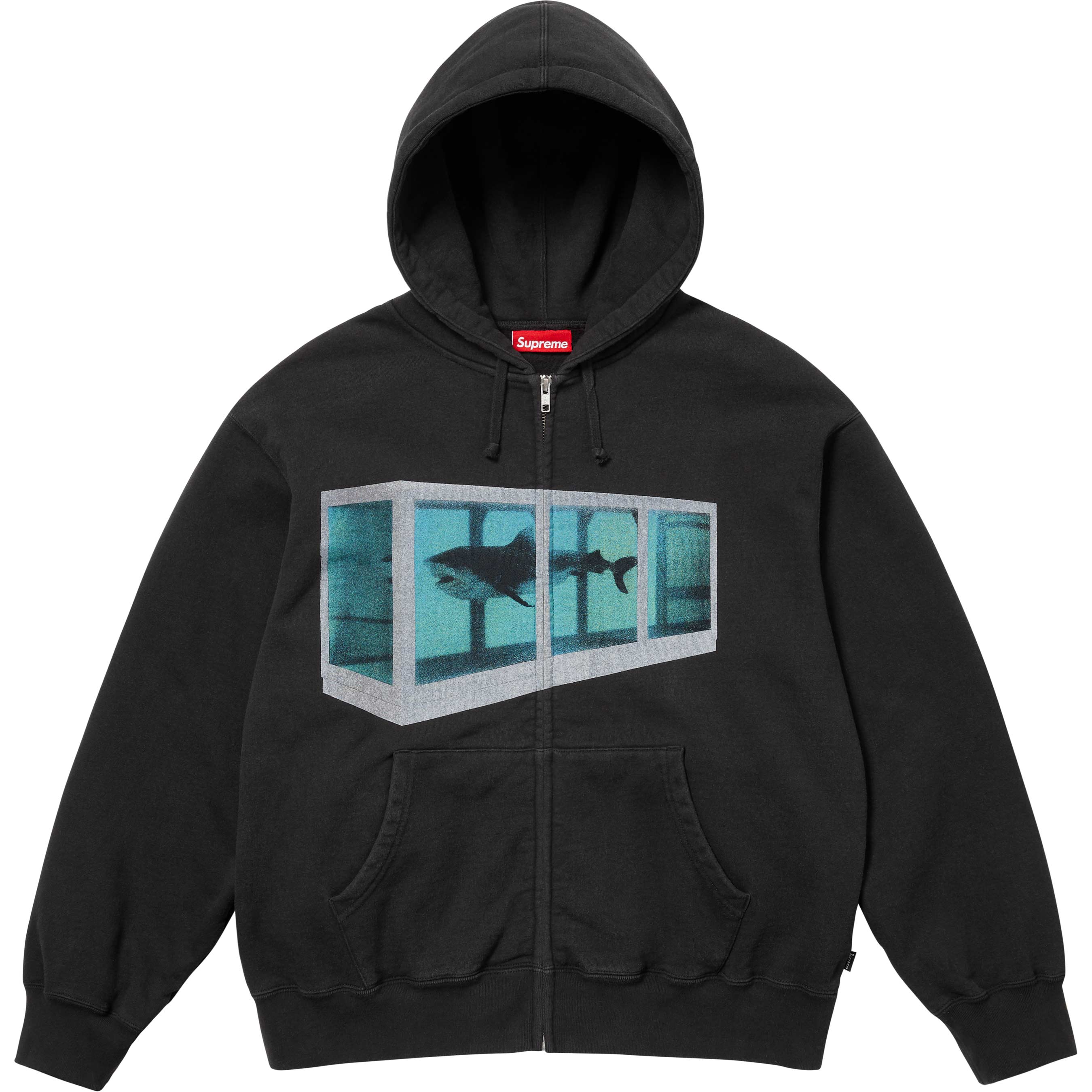 Supreme/Damien Hirst Zip Up Hooded Sweatshirt