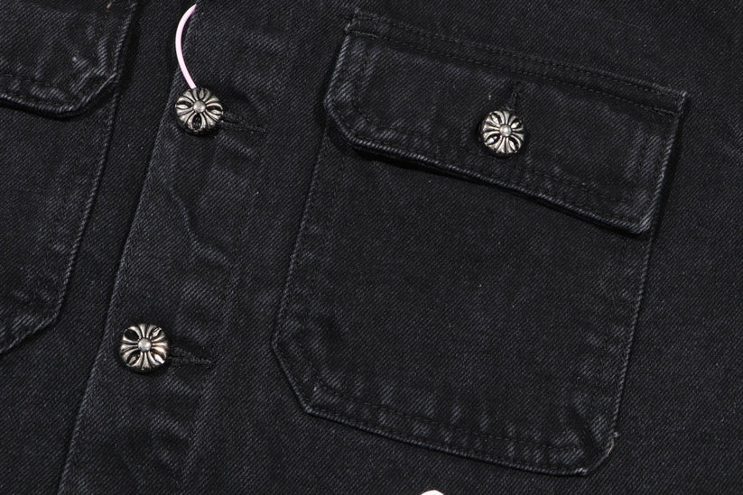 【Chrome Hearts】クロムハーツ 新作デニムジャケット Tシャツ
