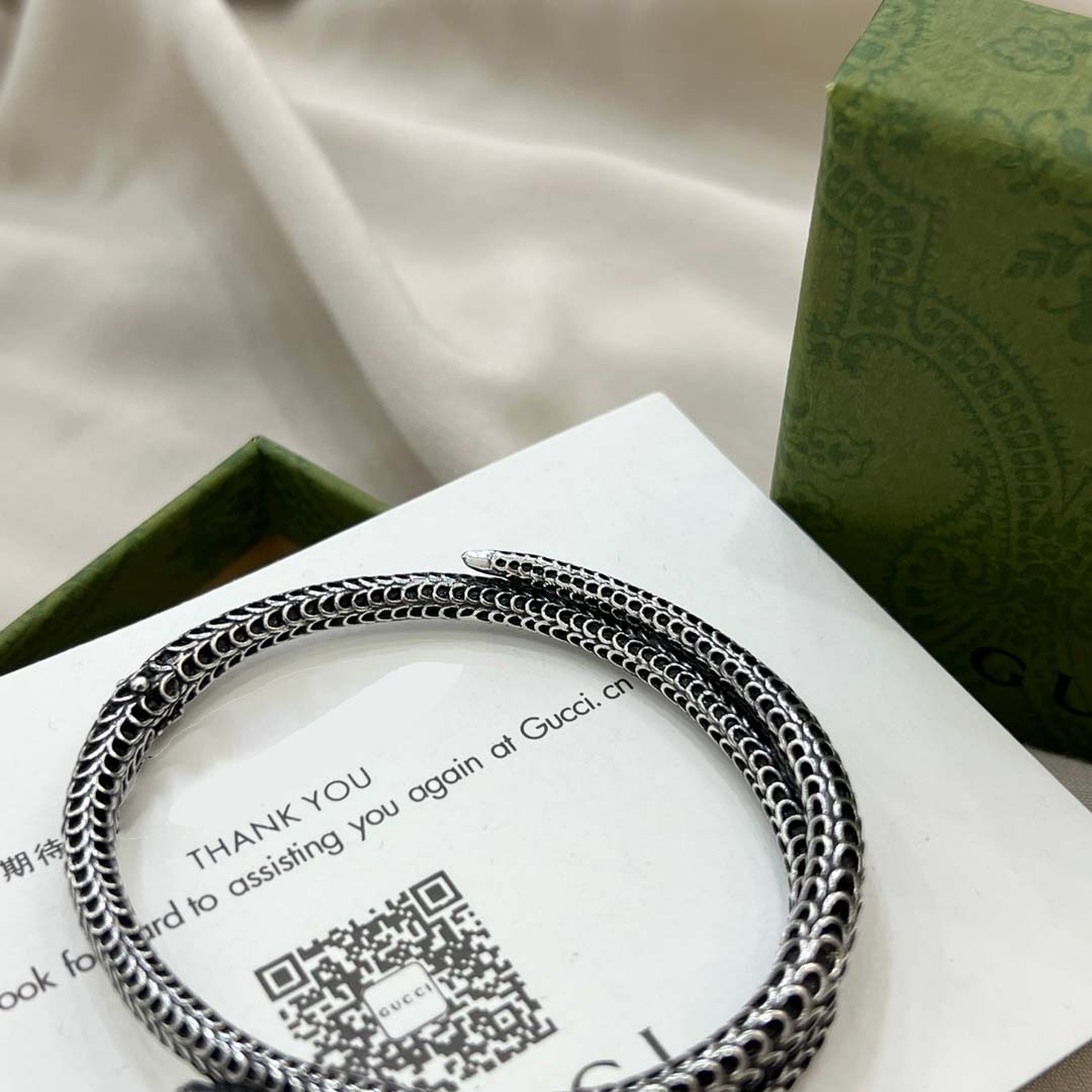 【国内発送/直営店】GUCCI グッチ ガーデン スネイク 蛇 577283 シルバー925