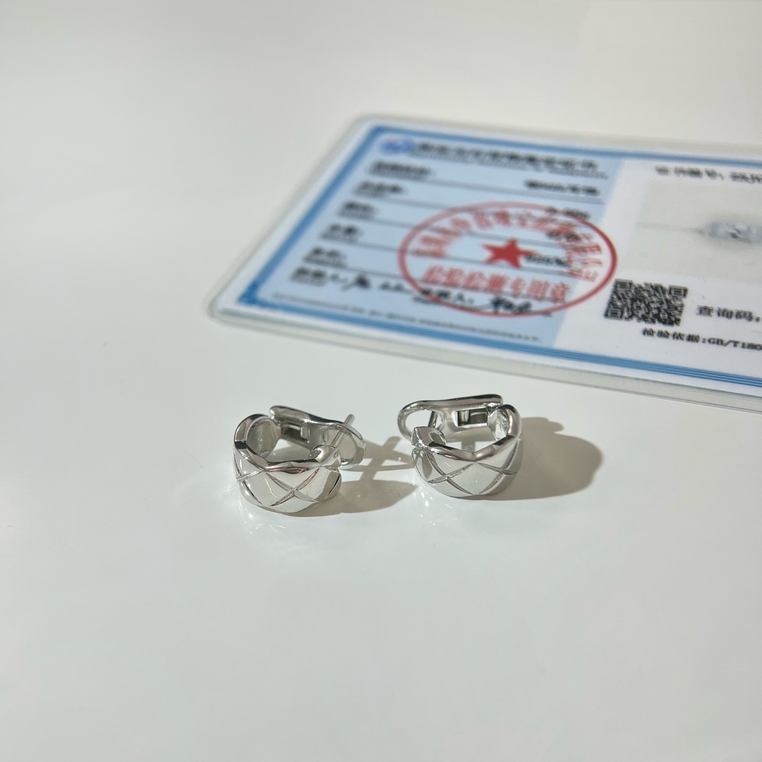 【国内発送/直営店】CHANELシャネル  韓国 ゴールド アクセサリー ココクラッシュ ピアス