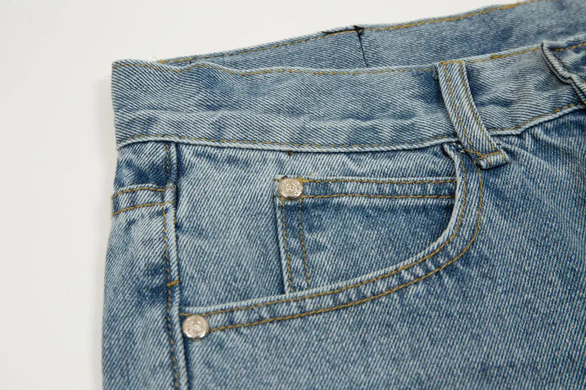 【Chrome Hearts】クロムハーツ Levi's 905 ブラック クロスパッチ ライトブルー ジーンズ