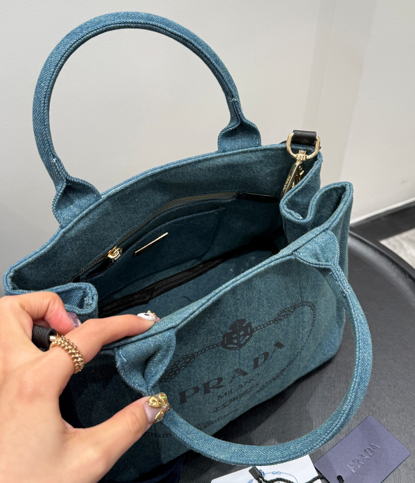 【高品質】【国内発送】PRADA プラダ CANAPA カナパ トートバッグ ショルダーバッグ