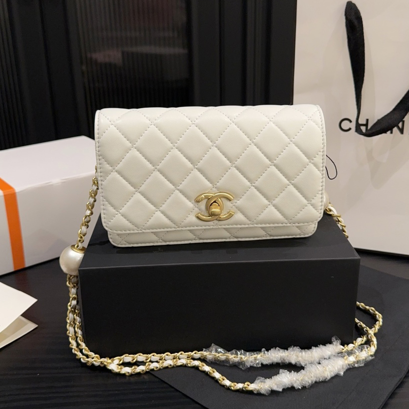 【CHANEL】 2025新作 シャネル WOC 長さ調節◎ チェーンウォレット