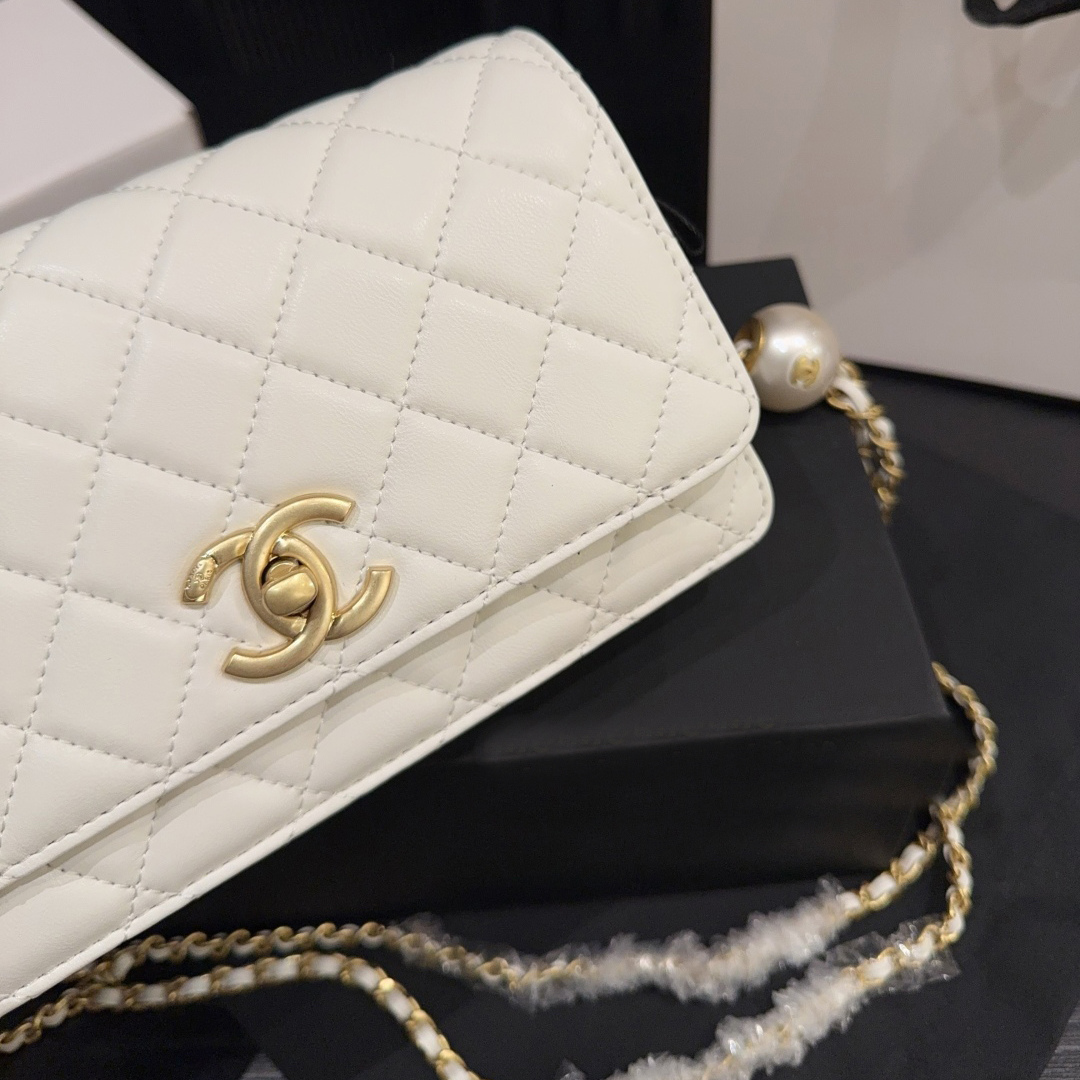 【CHANEL】 2025新作 シャネル WOC 長さ調節◎ チェーンウォレット