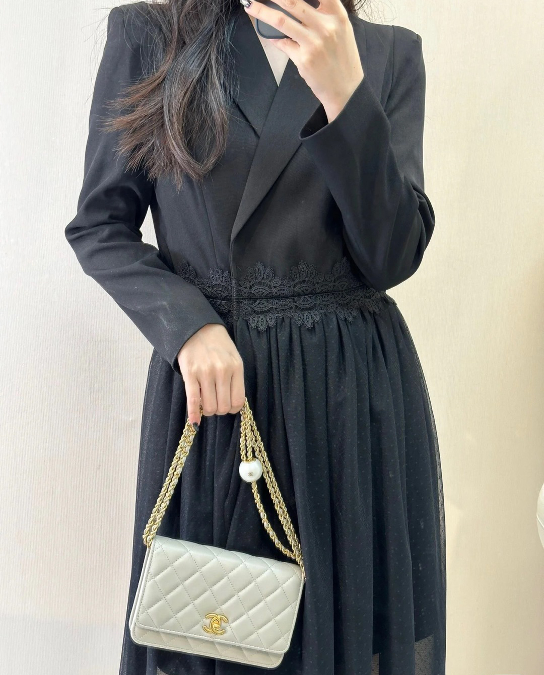 【CHANEL】 2025新作 シャネル WOC 長さ調節◎ チェーンウォレット