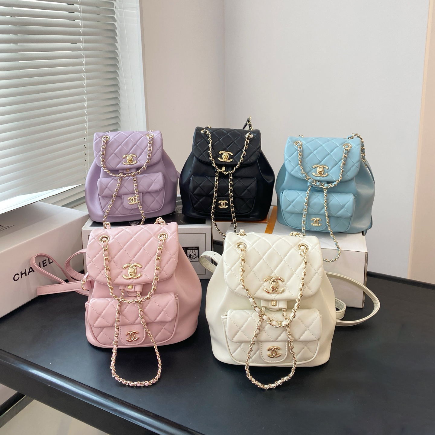 22C DUMA ◆希少♪コーデのお供に☆◆CHANEL★バックパック