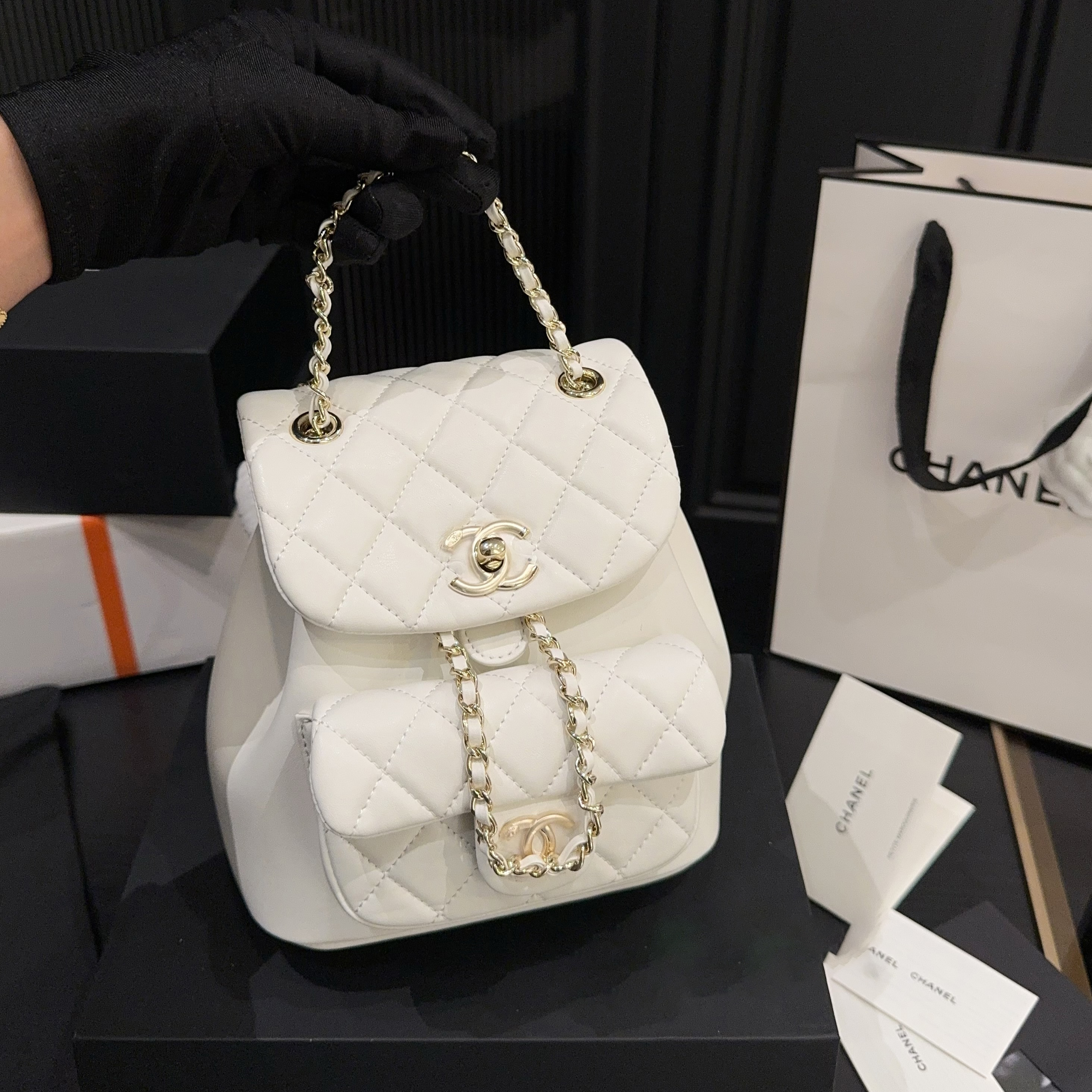 22C DUMA ◆希少♪コーデのお供に☆◆CHANEL★バックパック