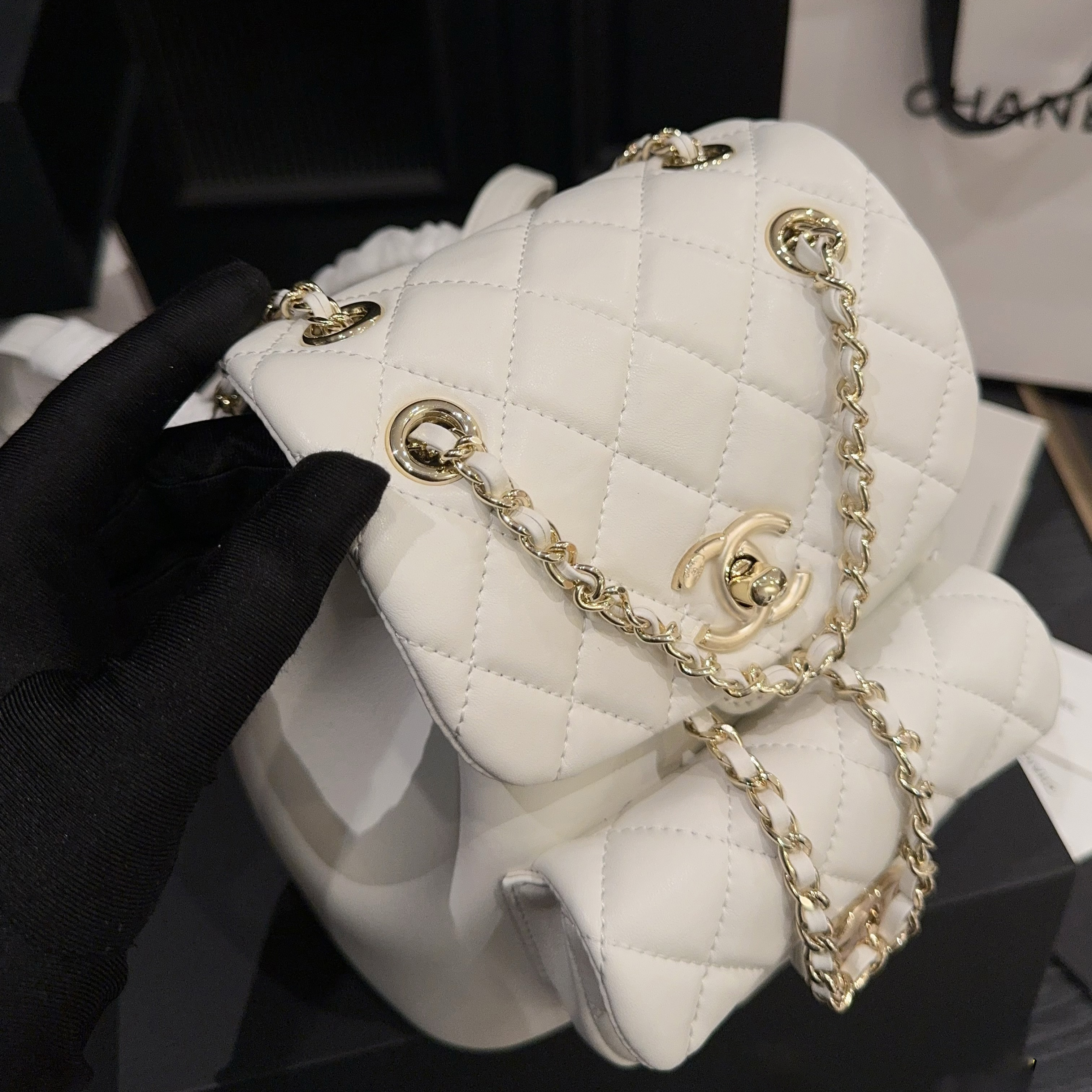 22C DUMA ◆希少♪コーデのお供に☆◆CHANEL★バックパック