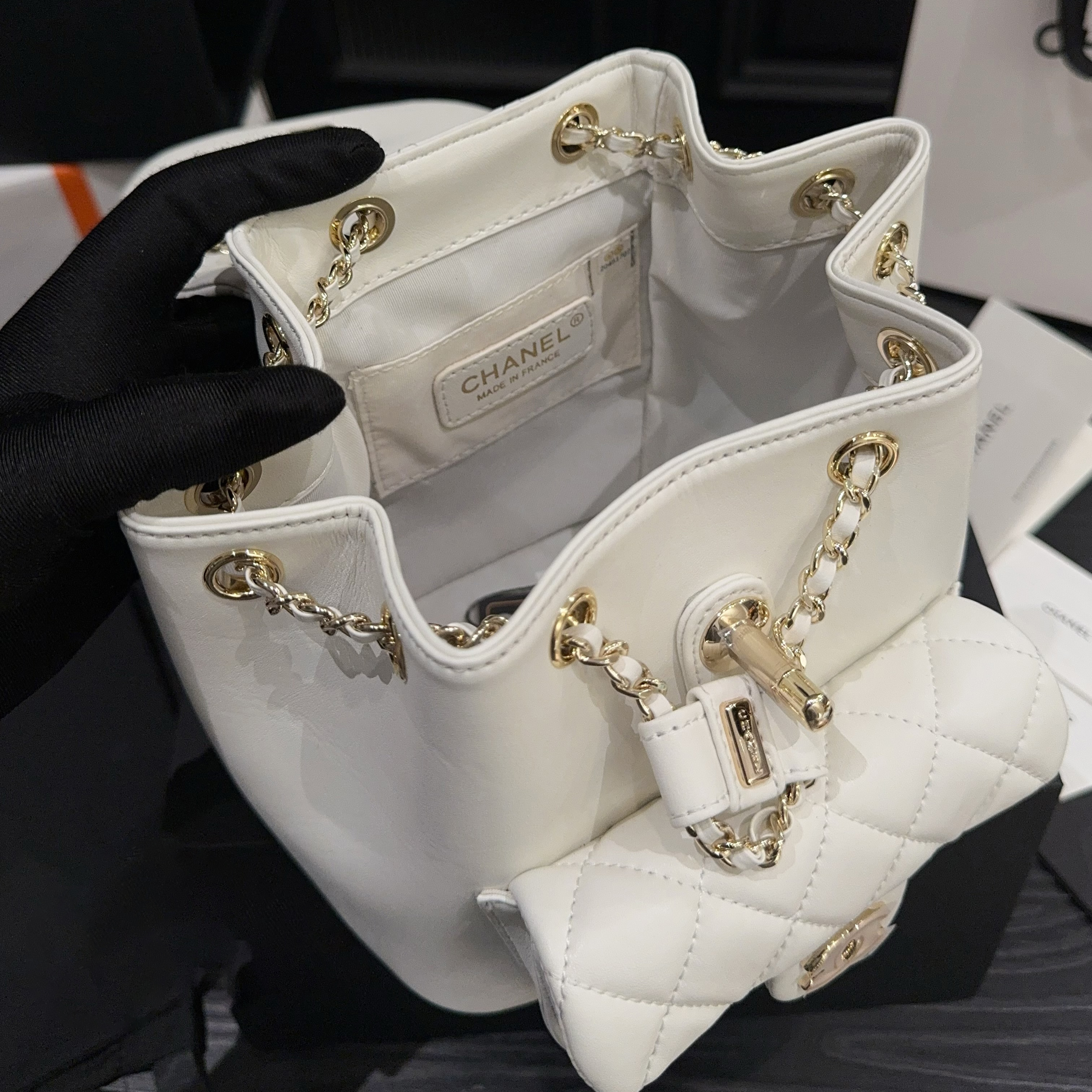 22C DUMA ◆希少♪コーデのお供に☆◆CHANEL★バックパック