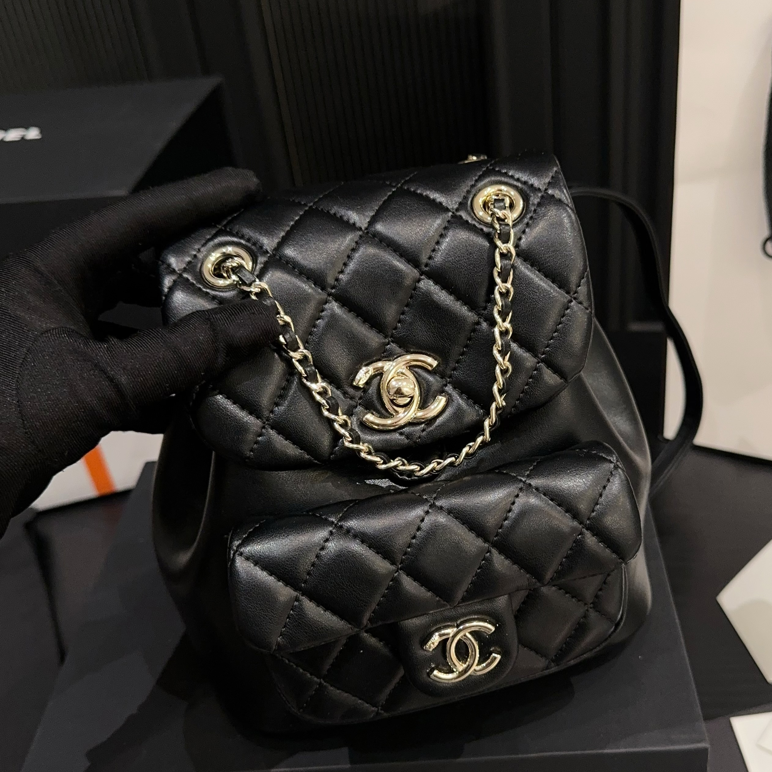 22C DUMA ◆希少♪コーデのお供に☆◆CHANEL★バックパック