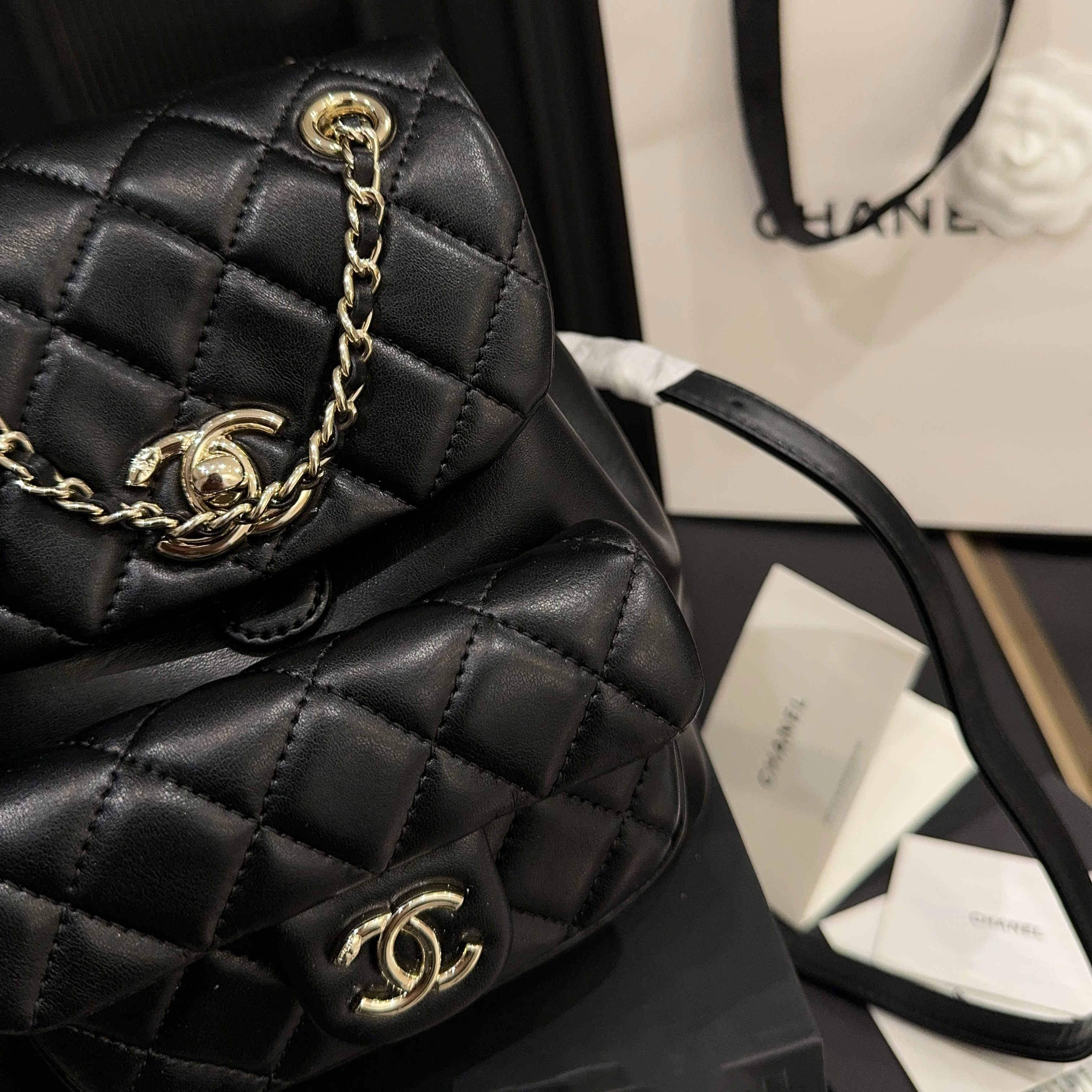 22C DUMA ◆希少♪コーデのお供に☆◆CHANEL★バックパック