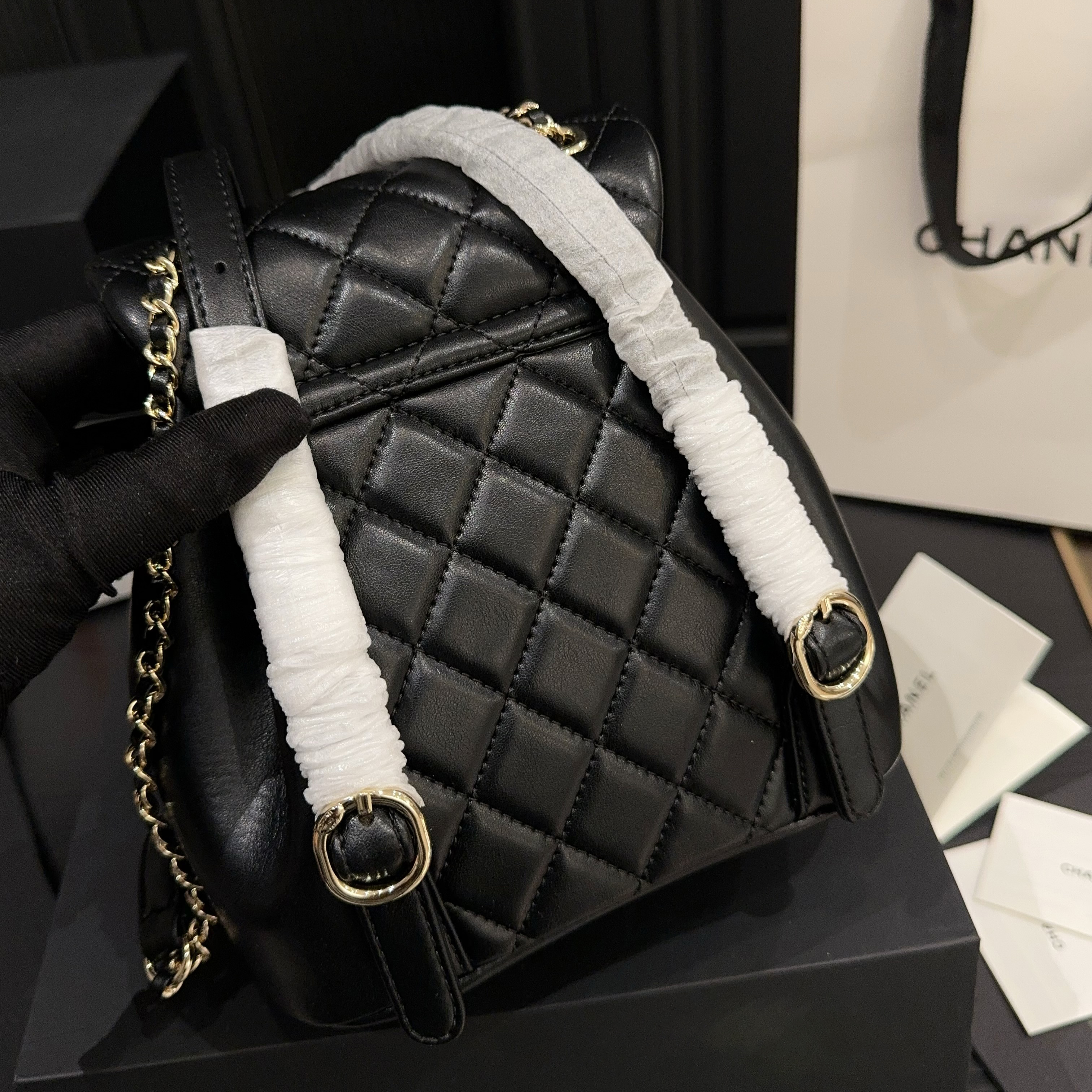 22C DUMA ◆希少♪コーデのお供に☆◆CHANEL★バックパック