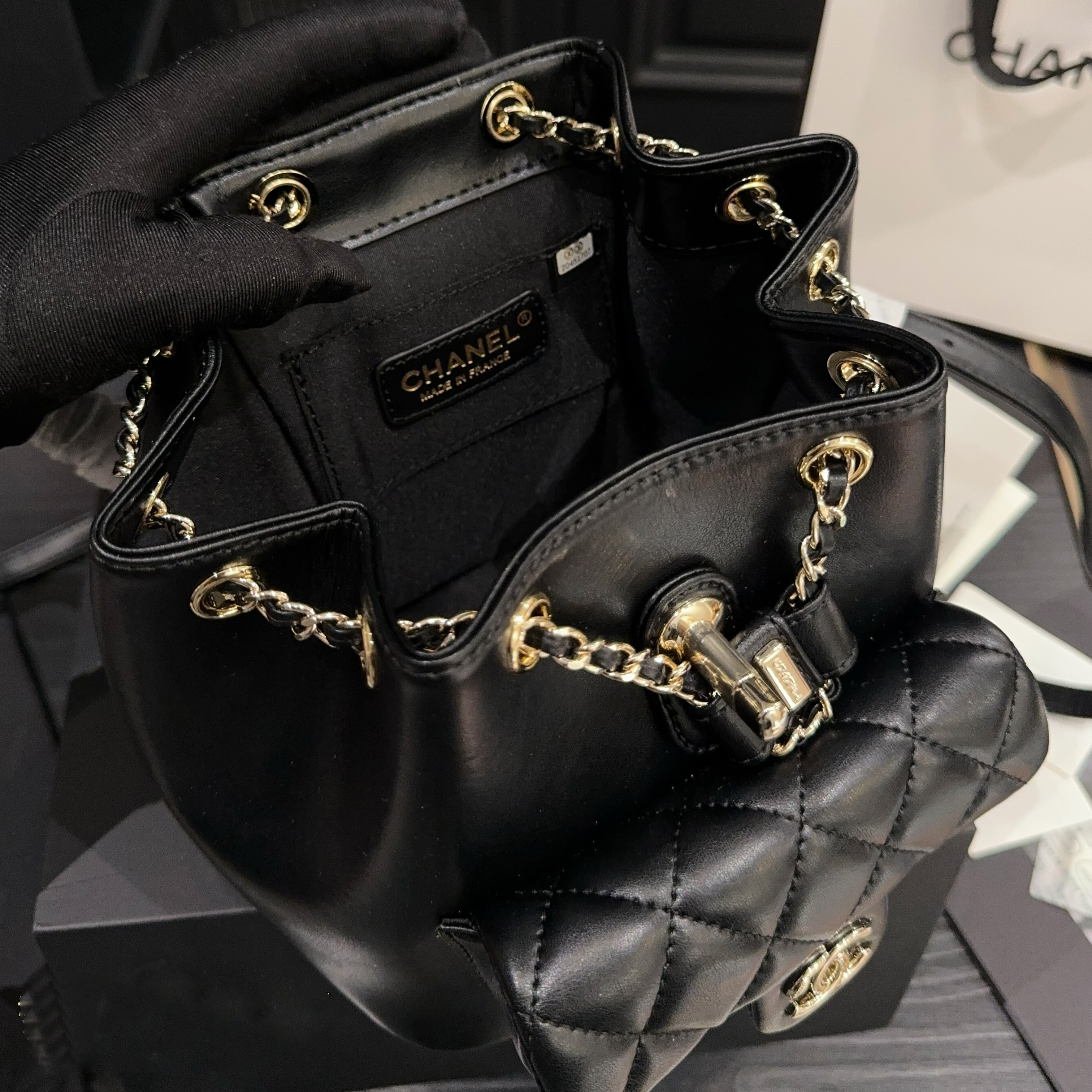 22C DUMA ◆希少♪コーデのお供に☆◆CHANEL★バックパック