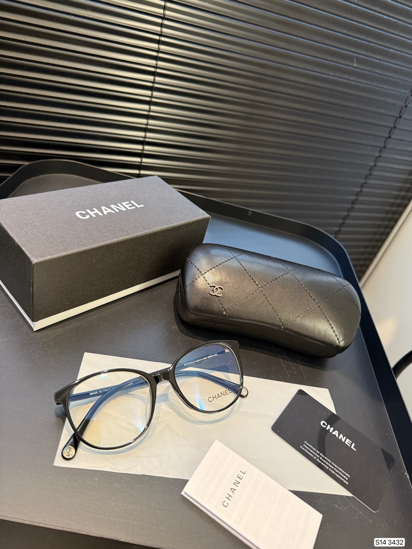 New♡CHANEL 3432パント シェイプフレーム【関税込】