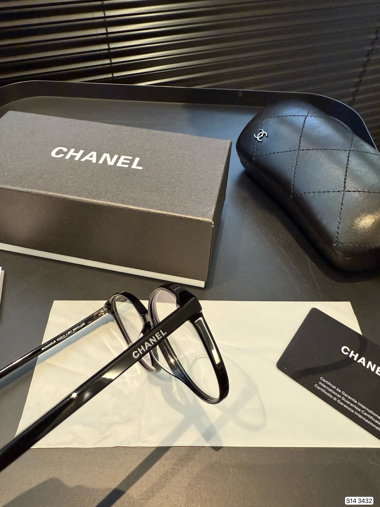 New♡CHANEL 3432パント シェイプフレーム【関税込】