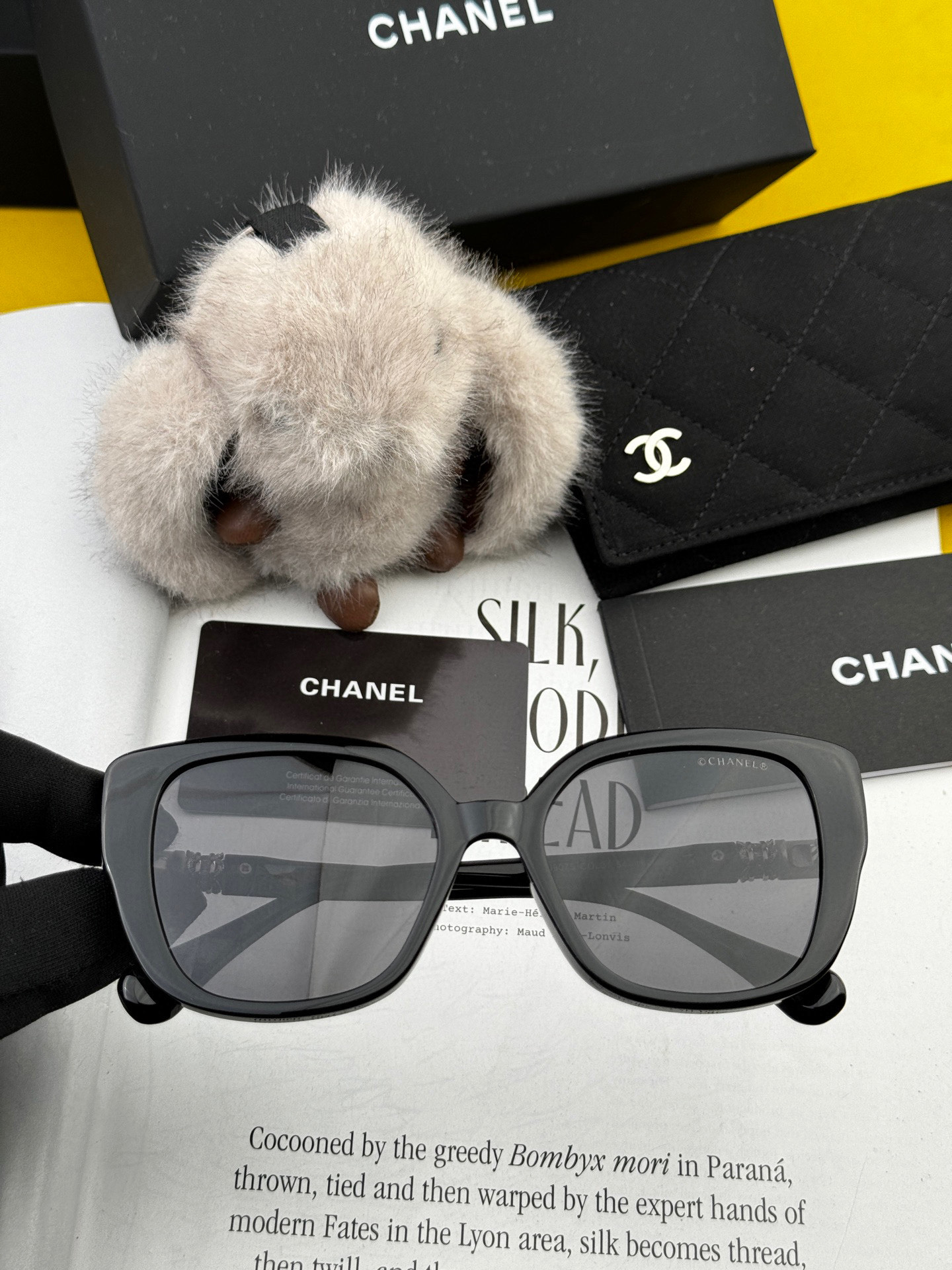 【CHANEL】シャネル 2025年 新作トレンド 大人気 ファッション スクエア 偏光サングラス CH5907