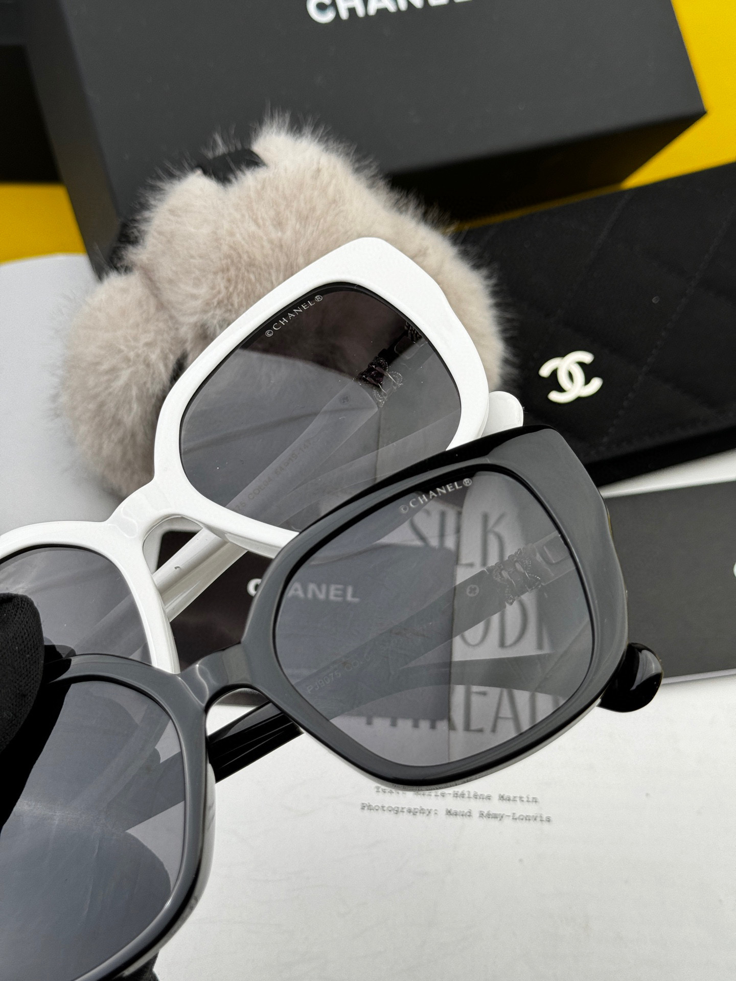 【CHANEL】シャネル 2025年 新作トレンド 大人気 ファッション スクエア 偏光サングラス CH5907