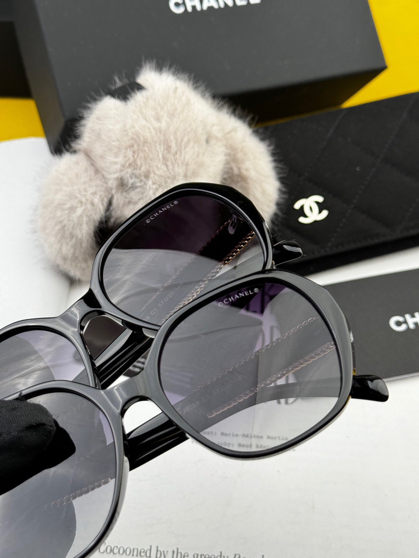 【CHANEL】シャネル 2025年新作トレンド 大人気 ファッション スクエア 偏光サングラス CH8906