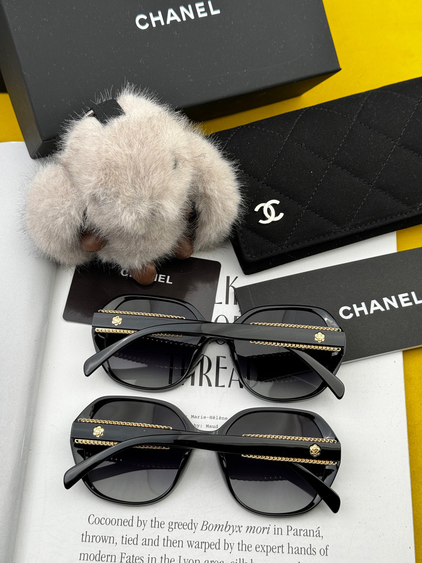 【CHANEL】シャネル 2025年新作トレンド 大人気 ファッション スクエア 偏光サングラス CH8906