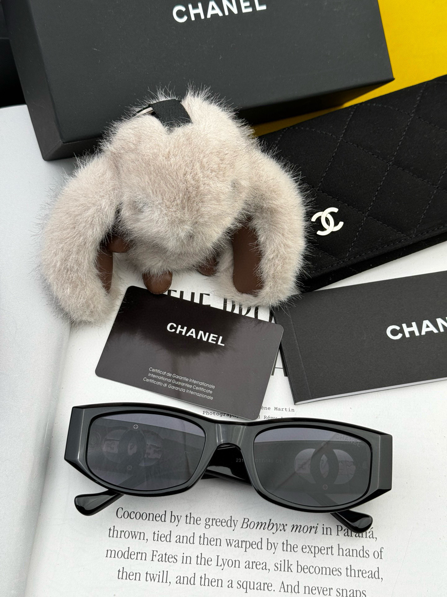 【Chanel】シャネル ビッグフレーム 偏光サングラス UVカット CH9231