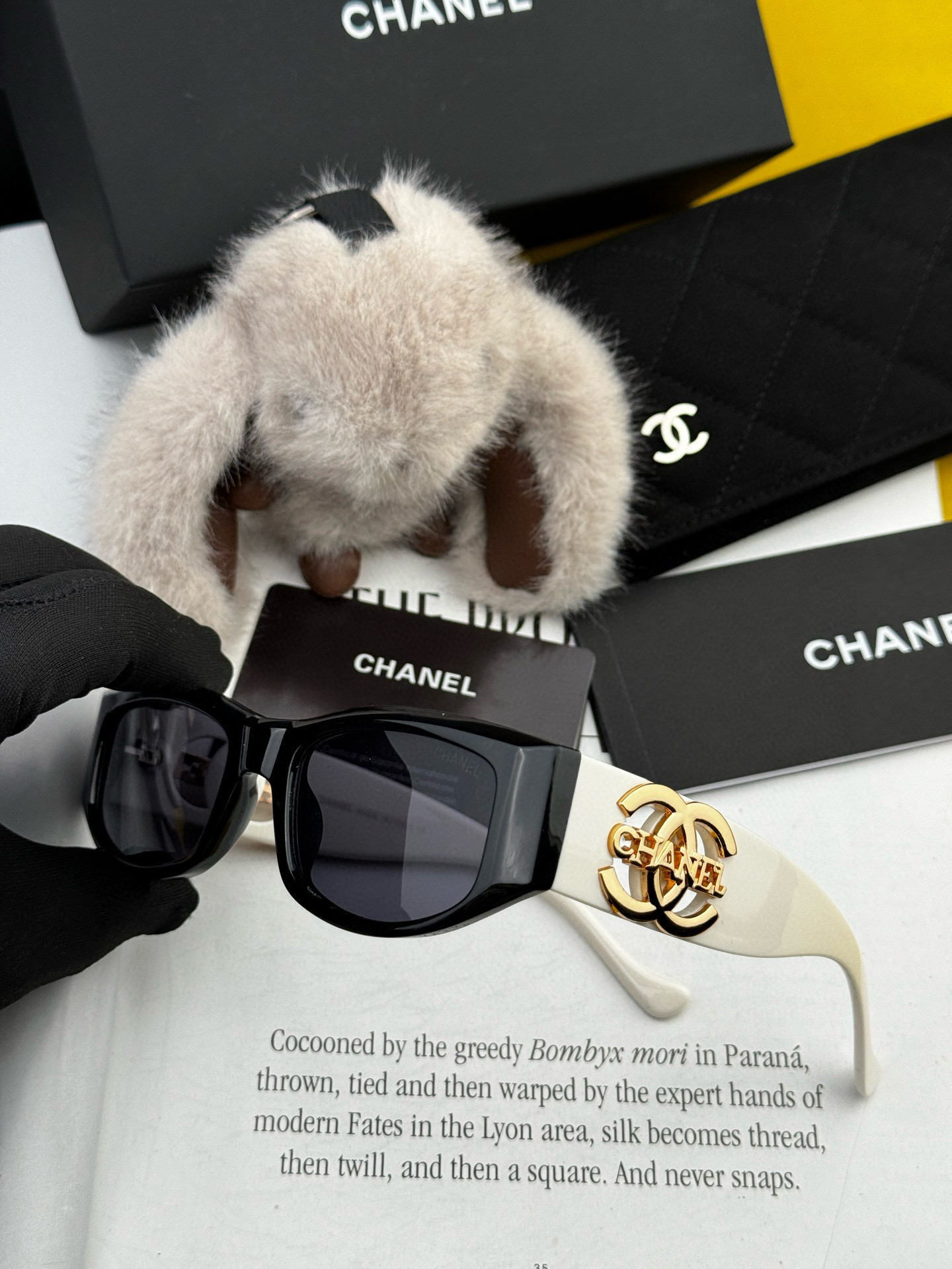 【Chanel】シャネル ビッグフレーム 偏光サングラス UVカット CH9231