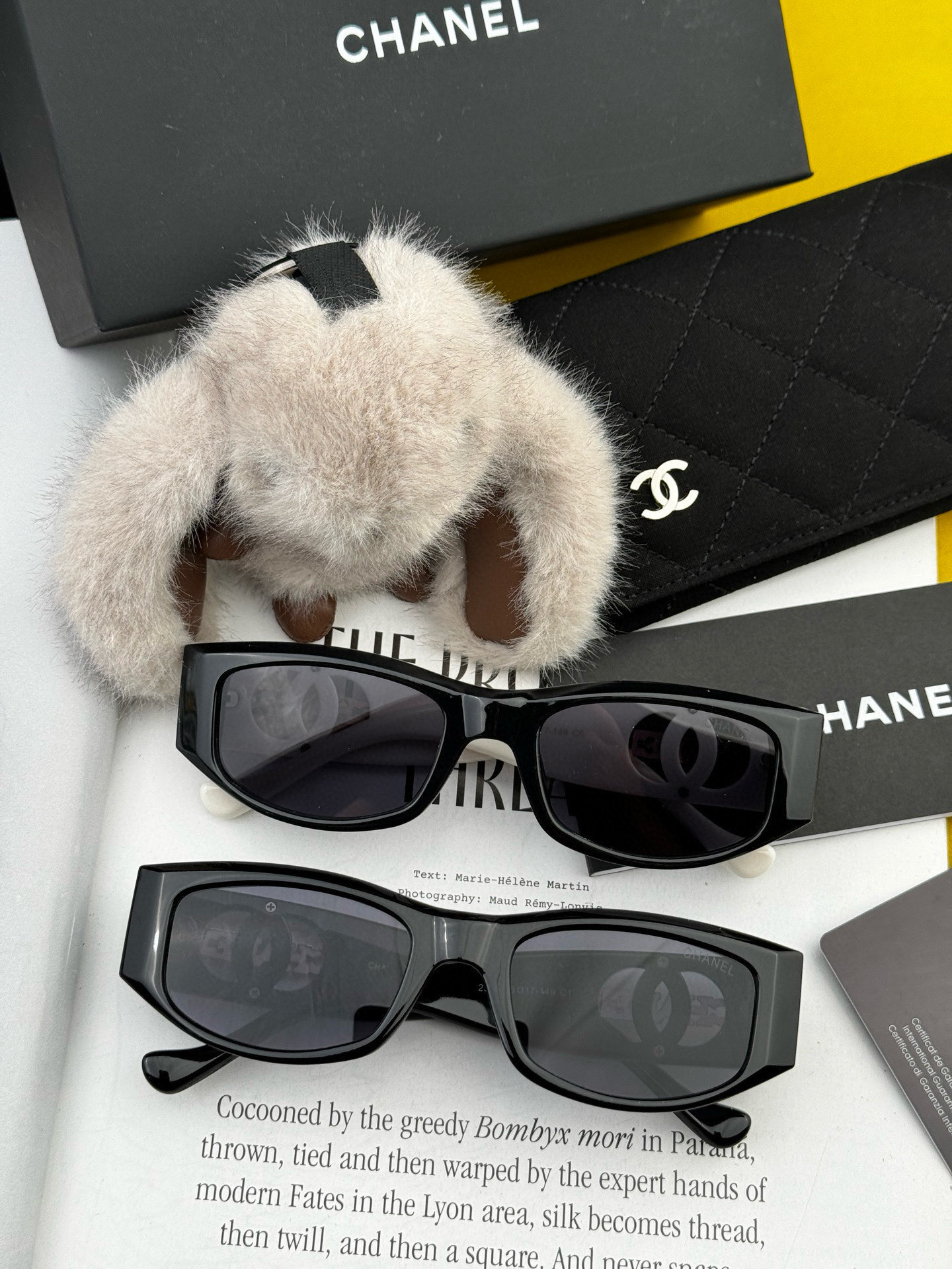 【Chanel】シャネル ビッグフレーム 偏光サングラス UVカット CH9231