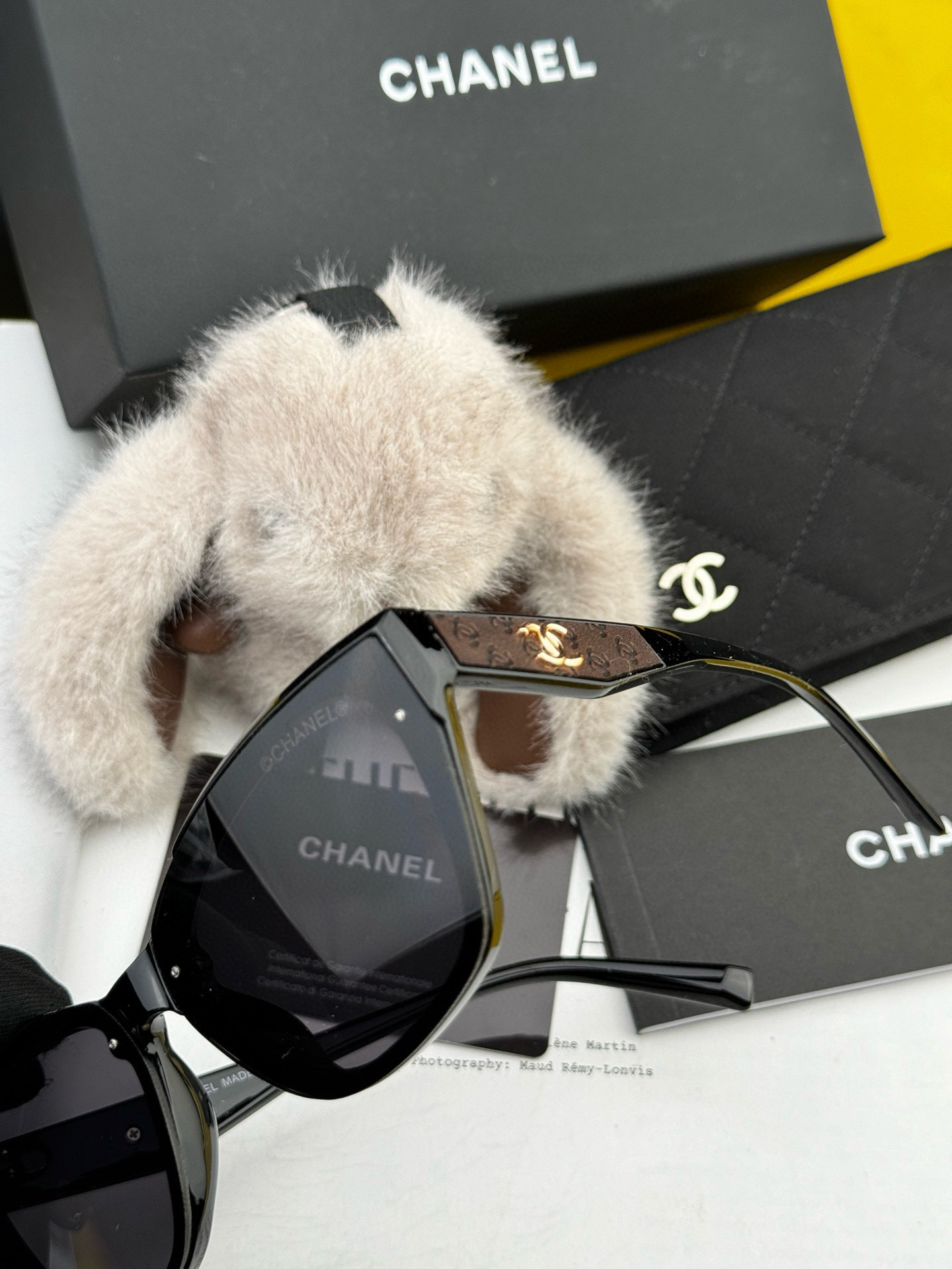 【Chanel】シャネル ビッグフレーム 偏光サングラス UVカット CH0311