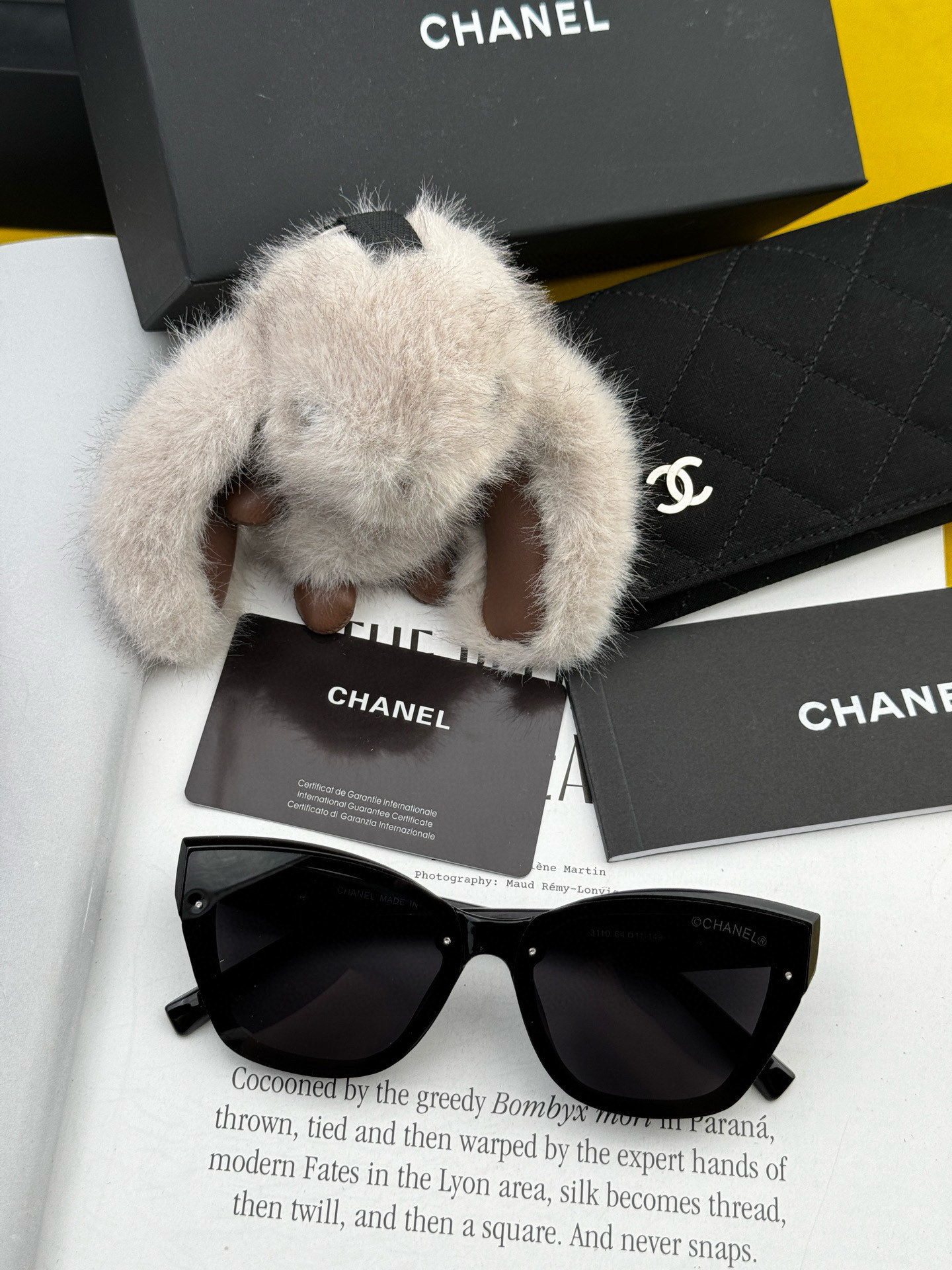 【Chanel】シャネル ビッグフレーム 偏光サングラス UVカット CH0311