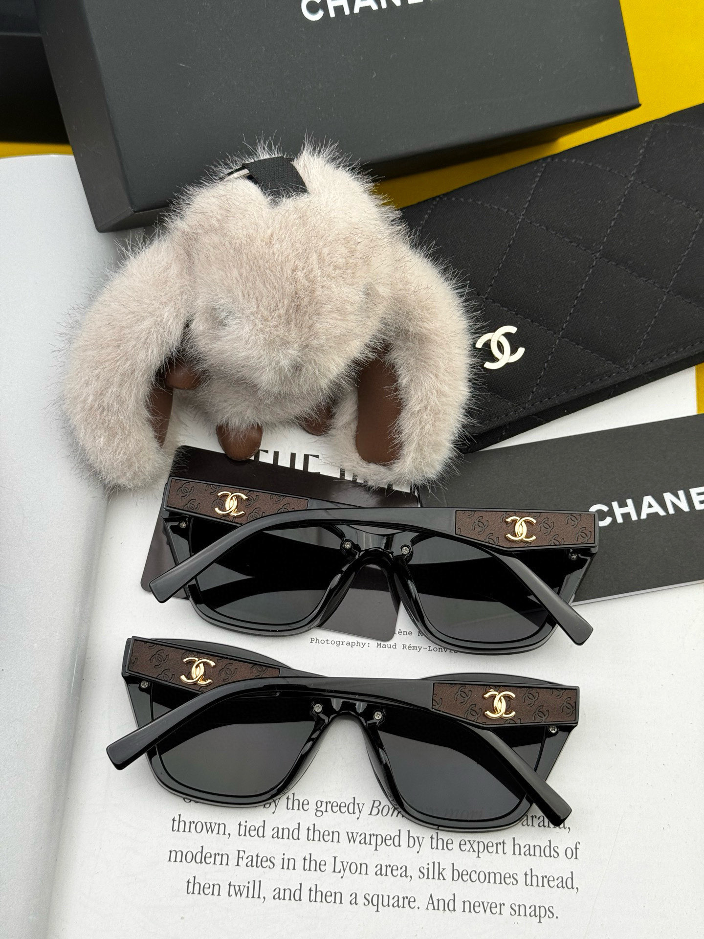 【Chanel】シャネル ビッグフレーム 偏光サングラス UVカット CH0311