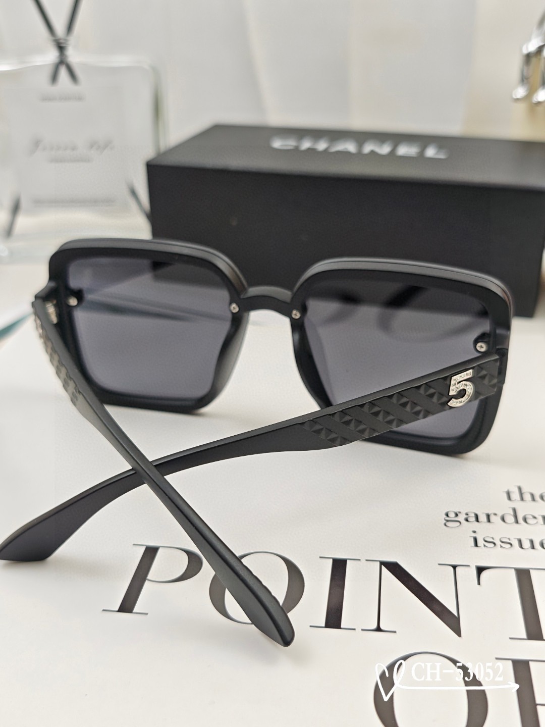 【CHANEL】シャネル 2025年新作トレンド 大人気 ファッションスクエア 偏光サングラス CH53052