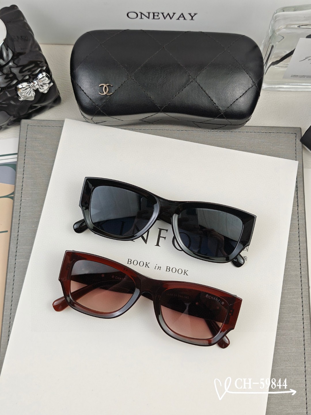 【CHANEL】シャネル 2025年新作トレンド 大人気 ファッションスクエア 偏光サングラス CH59844