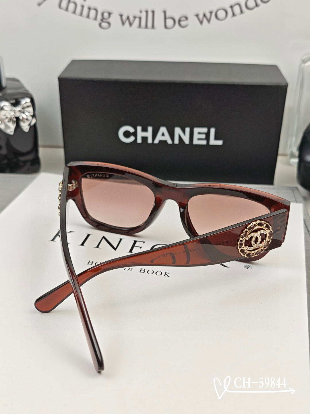 【CHANEL】シャネル 2025年新作トレンド 大人気 ファッションスクエア 偏光サングラス CH59844