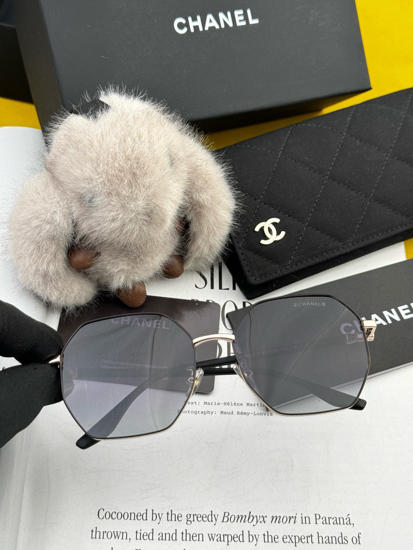 【CHANEL】シャネル 2025年新作トレンド 大人気 ファッションスクエア 偏光サングラス CH3639