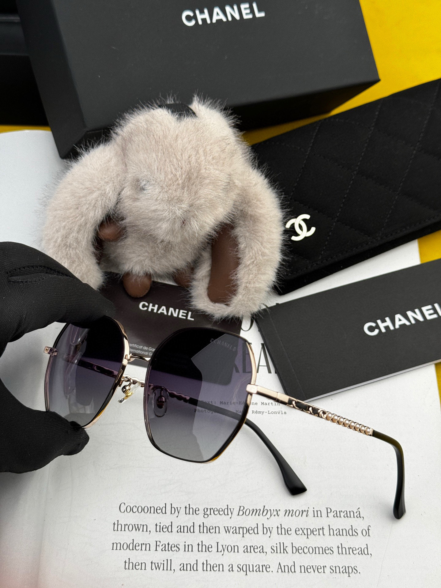 【CHANEL】シャネル 2025年新作トレンド 大人気 ファッションスクエア 偏光サングラス CH5640