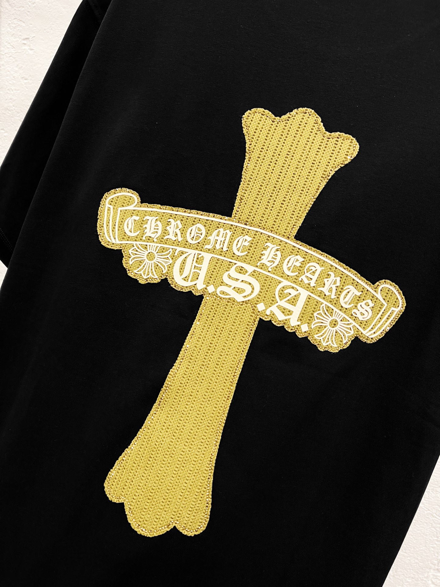 クロムハーツ【Chrome Hearts】 Tシャツ - 2026年春夏 新着商品 ブラック / ホワイト HT-26S02