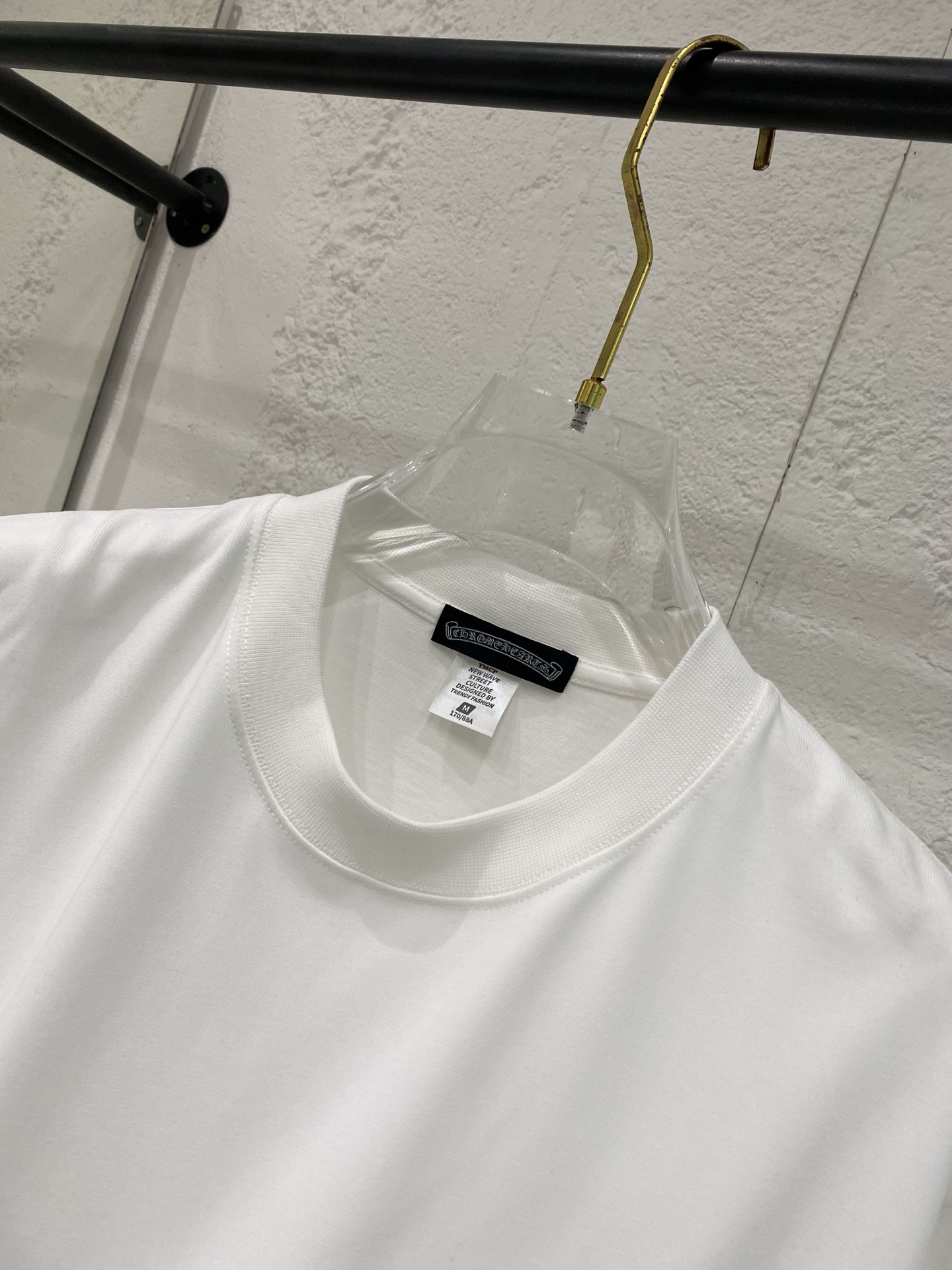 【ストリート感抜群】Chrome Hearts/クロムハーツ 2026夏限定 クロスデザイン半袖Tシャツ ブラック/ホワイト HT-26S08